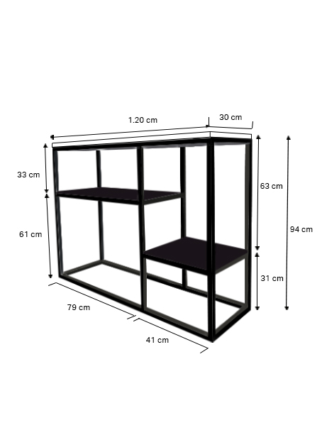 Credenza con repisas - Imagen 4